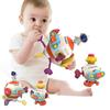 Cross-Border Montessori Baby Spinner: Educational Grab Ball & Sensory Toy for Children