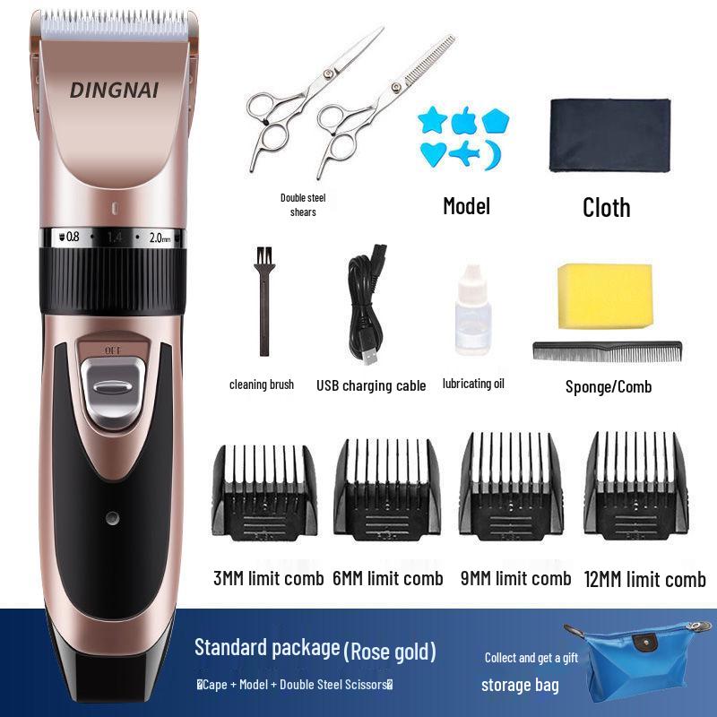 Electric Hair Clipper: Home & Barber Shop 4-in-1 Shaver & Trimmer