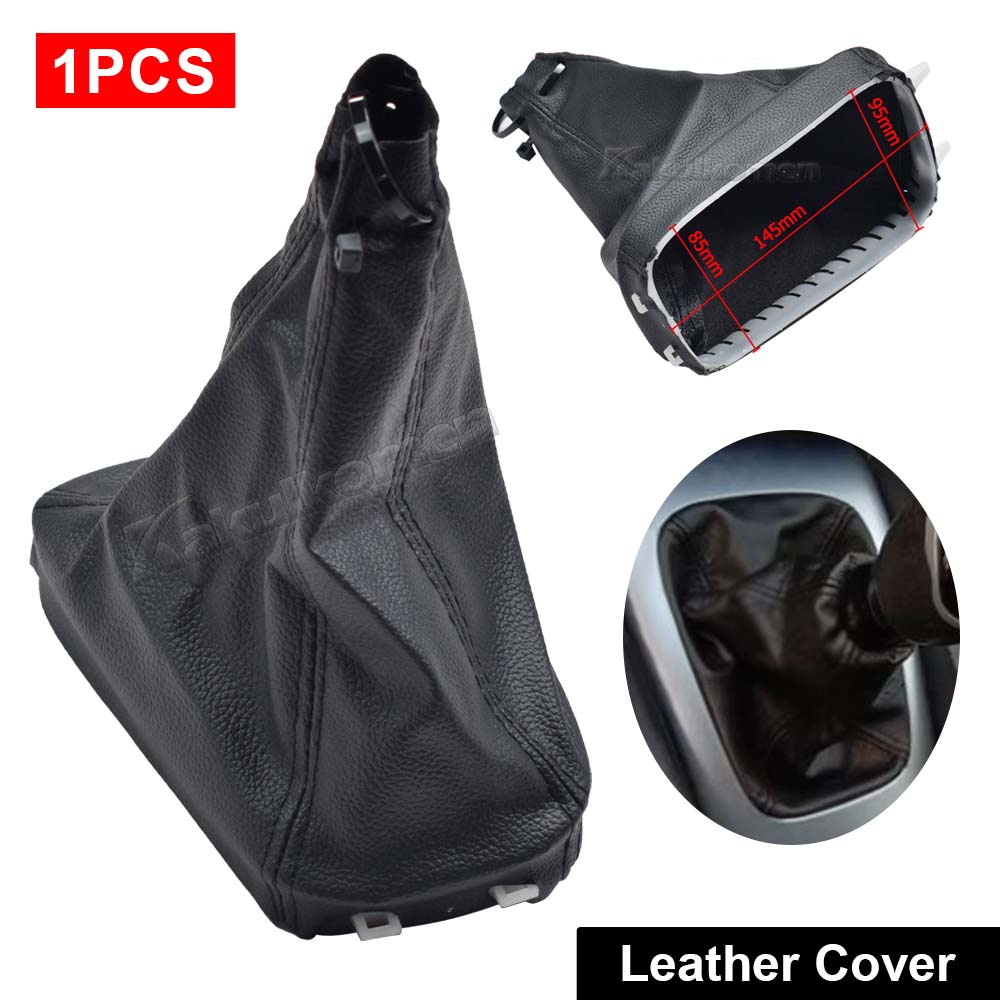 

Новая ручка переключения передач с кожаным чехлом-гетрой, воротник 5/6 скоростей для SAAB 93 9-3 SS 2003-2012 55566207 55353898 Автостайлинг