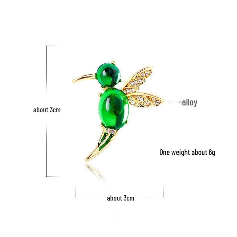 

Трансграничная брошь-птица со стразами: Мультяшная брошь-пины с бриллиантами в виде животных для пиджаков и пальто