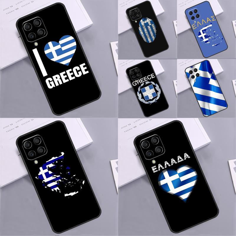 Greece Greek Flag For Samsung Galaxy M16 M06 M33 M13 M35 M53 M11 M21 M31 M55 M15 M14 M34 M54 M12 M32 M52 Case