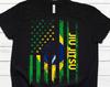 Jiu Jitsu Shirt | American Flag Shirt | Gym T Shirt | Jiu Jitsu Gift | MMA T Shirt