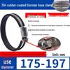 Expanded German-Style Quick-Release 304 Stainless Steel Hose Clamp