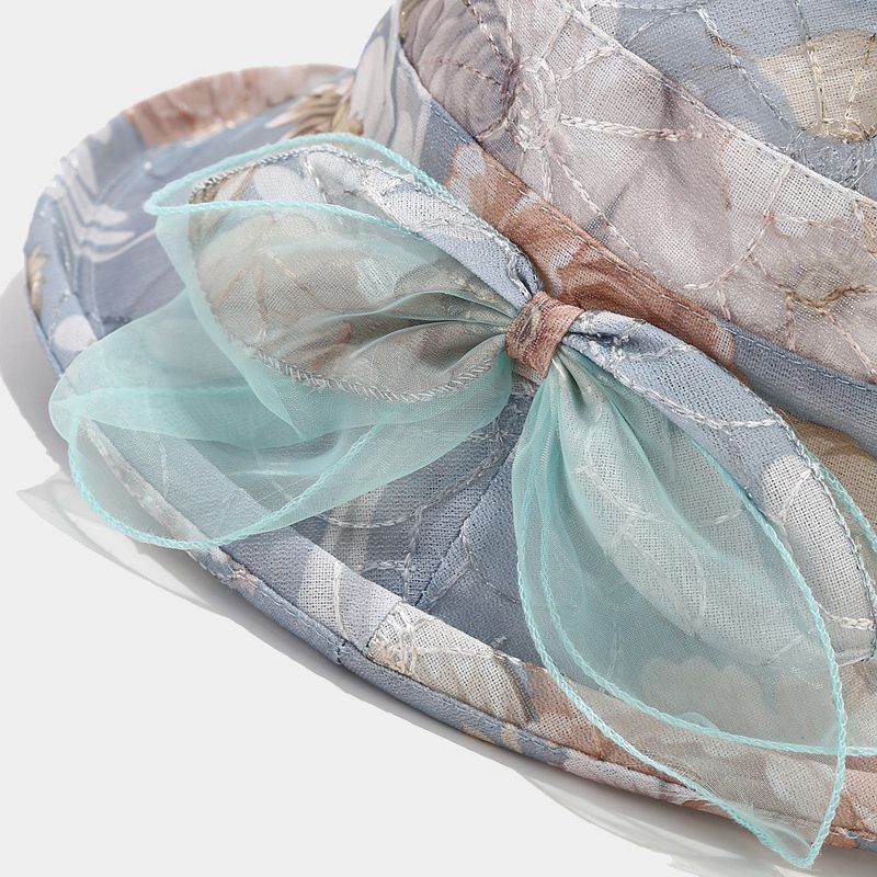 Summer Sun Hat For Women With Breathable Polyester Fabric And Wide Brim For Outdoor Sun Protection