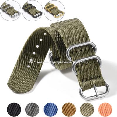 Cinturino per Orologio in Nylon Premium 18mm 20mm 22mm 24mm Cinturino Militare Sportivo Traspirante Braccialetto Cinturino da Polso da Uomo Accessori