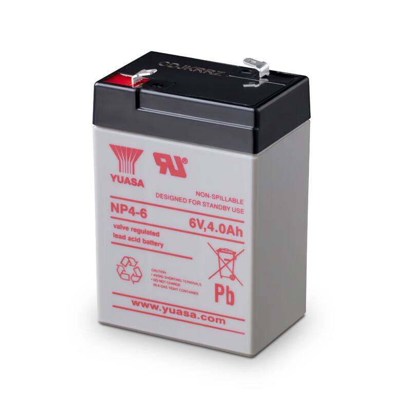 YUASA 6V 4Ah SLA Rechargeable Battery
