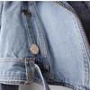 Autumn and Winter Detachable Wool Lining Denim Jacket Women's Short Top Parka