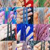 Mode DIY Kristall Strass Kordel 1 Yard 4mm Glas Diamant Seil Funkelnde Party Kostüm Dekoration DIY Nähband