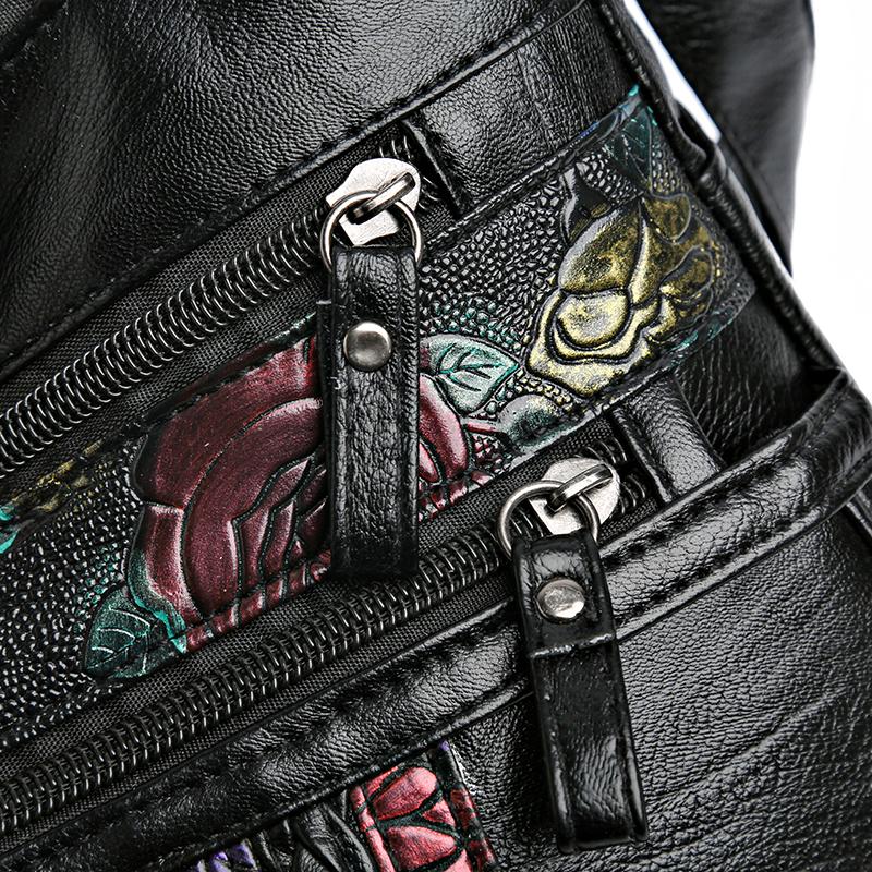 Mother's Bag Elderly Women's Crossbody Bag Large Capacity Shoulder Bag Print Women's Bag