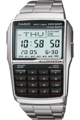 Casio Watch Data Bank Silver DBC32D-1A [Reimported]