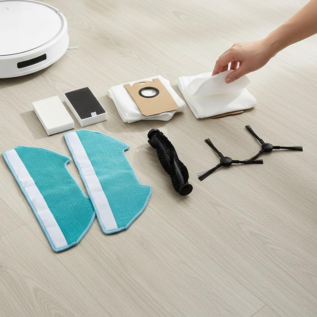 Efficient Parts Replacement Kit for Redkey R10 Robot Vacuum Cleaner