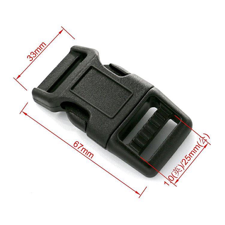 Pet Leash Buckle: Multi-Size Adjustable Plastic Clip for Cats and Dogs