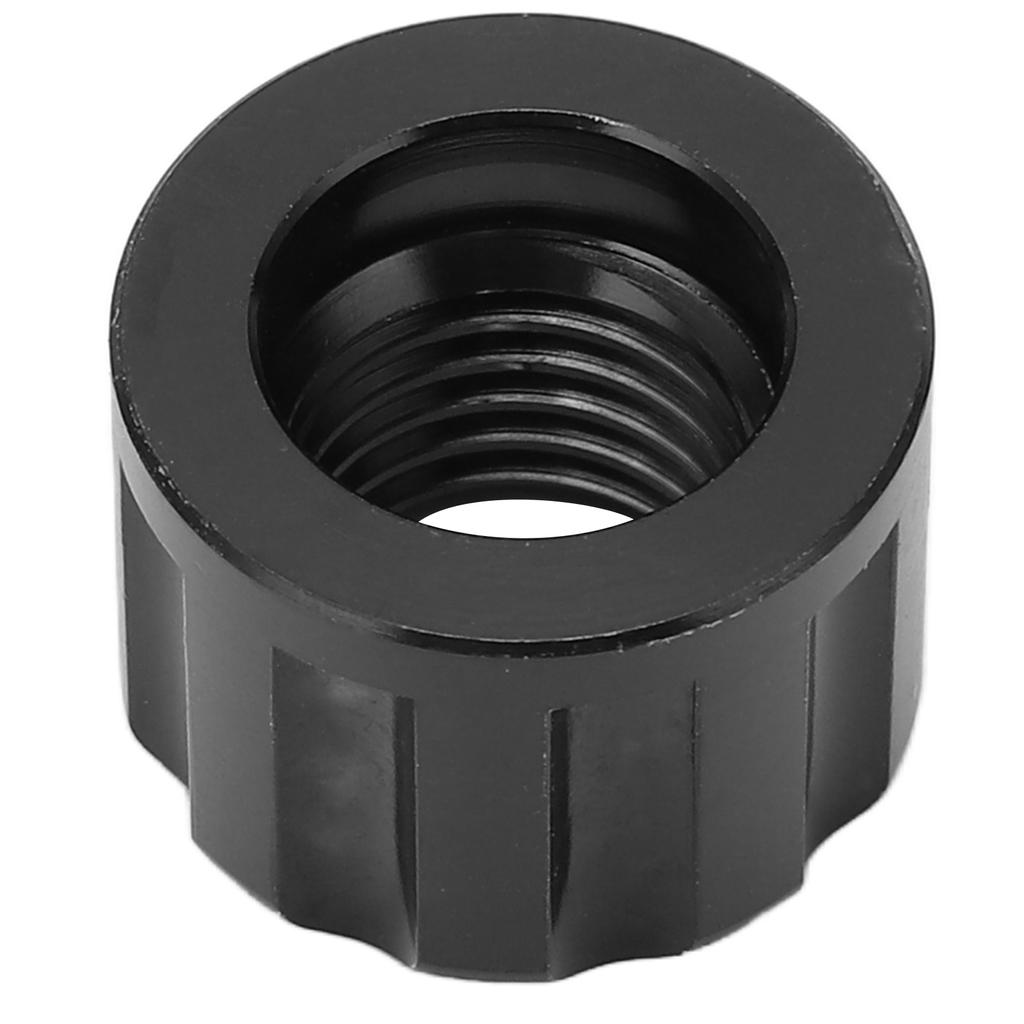 Mountain Bike Thru Axle Nut M12 X 1.5mm Aluminum Alloy Bike Hubs Tube Shaft Nut Bicycle Accessories