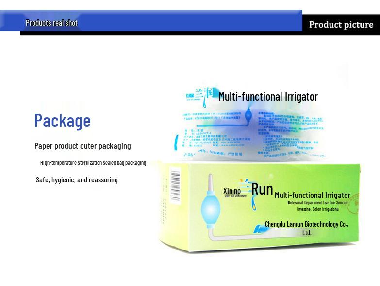 Ball Enema Irrigator Douche - Intimate SM Toys for Colon & Vaginal Cleansing