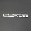Car personalized modification car sticker metal sports car logo, sports version body sticker tail label scratches decorative sticker side label