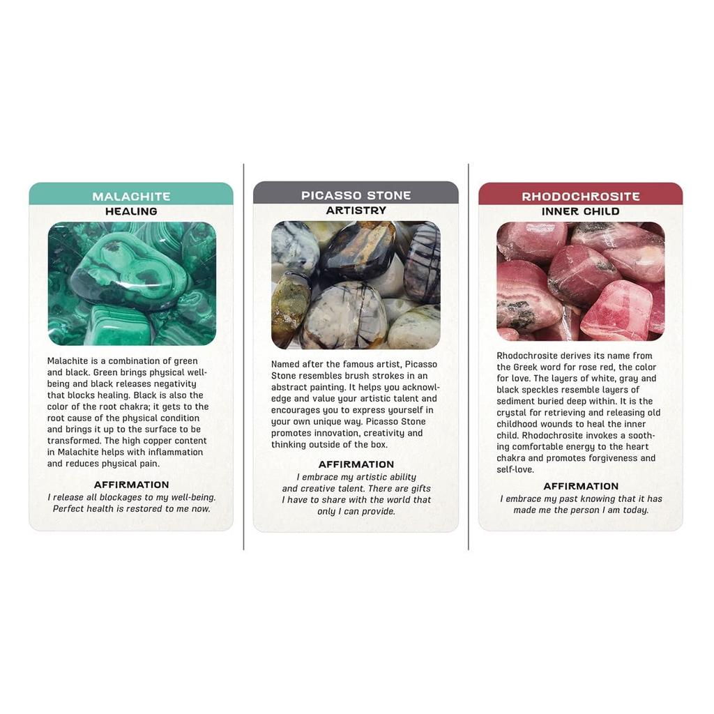 Kancharo 70-Card Oracle Card Set, Tarot Card Reading [Crystal Message Cards] Includes Japanese Oracle Card Basic Instructions & Pouch (Authentic)