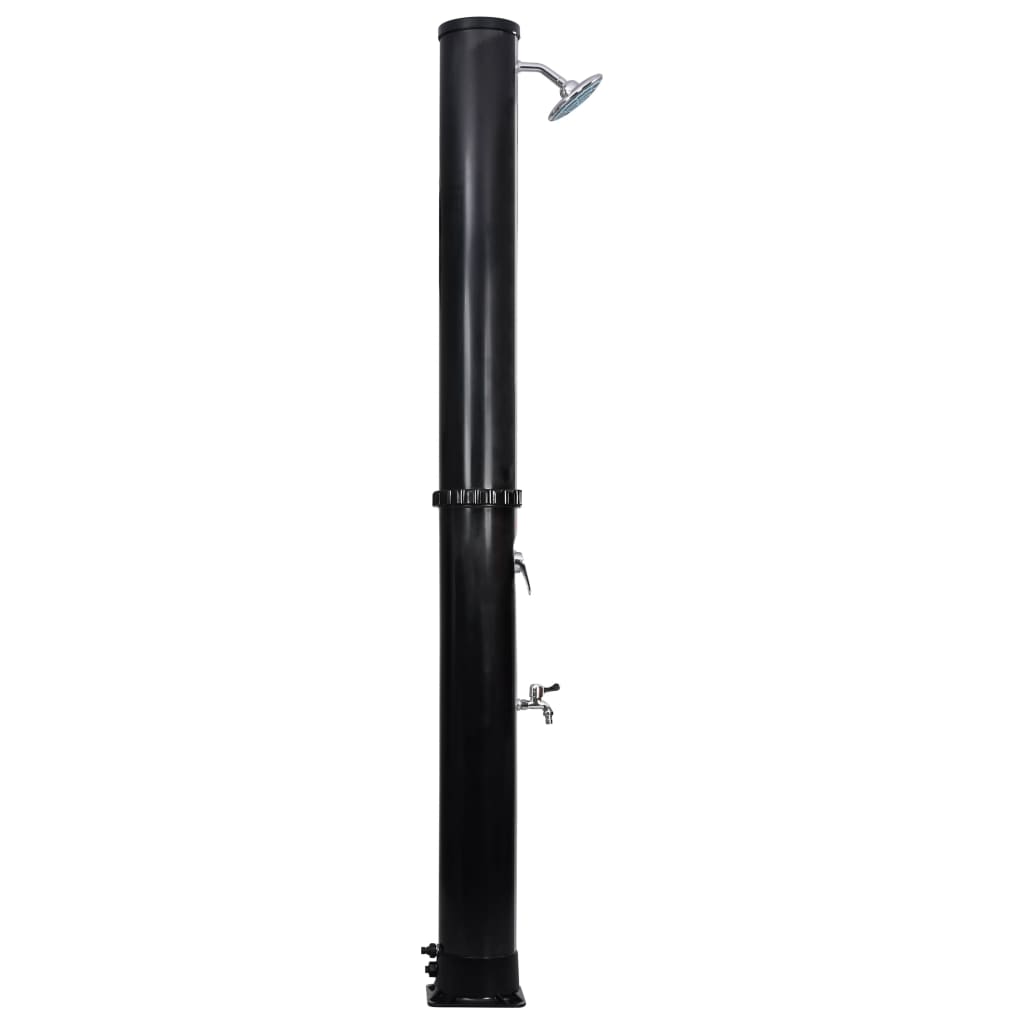 vidaXL Solardusche mit Duschkopf und Wasserhahn 40 L