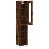 Highboard Smoked Oak 34.5 x 34 x 180 cm Particleboard