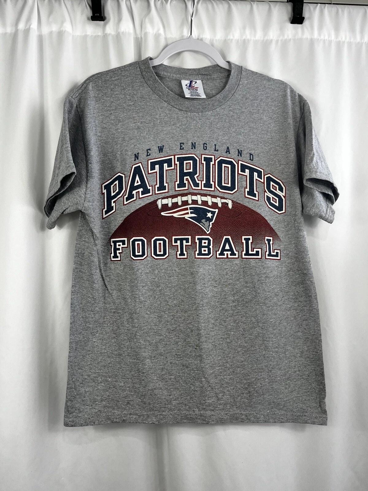 Vintage New England Patriots Shirt Logo Athletic NFL Men s Medium Gray XL