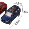 4Pcs 1/64 Model Car Miniature Scenes Desktop Ornament DIY Projects Movie Props Road Hand Painted