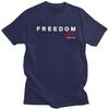 Fight For Freedom Charlie Kirk 19932025 Red Signature Tribute T Shirts Pure Cotton Tees Shirt Fashion ShortSleeve Clothing