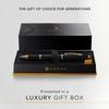 Cross Century II Black Lacquer Rollerball Pen with Premium Gift Medium Perfect Gift for Day or Promotion Box, Water-Based Ink, Nib, Father's