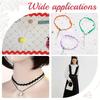 1 Roll 27yd/25m RIC Rac Trim Ribbon Wave Sewing Bending Fringe Trim 5mm/0.2 inch for Sewing Flower Making Wedding Party Lace Rib