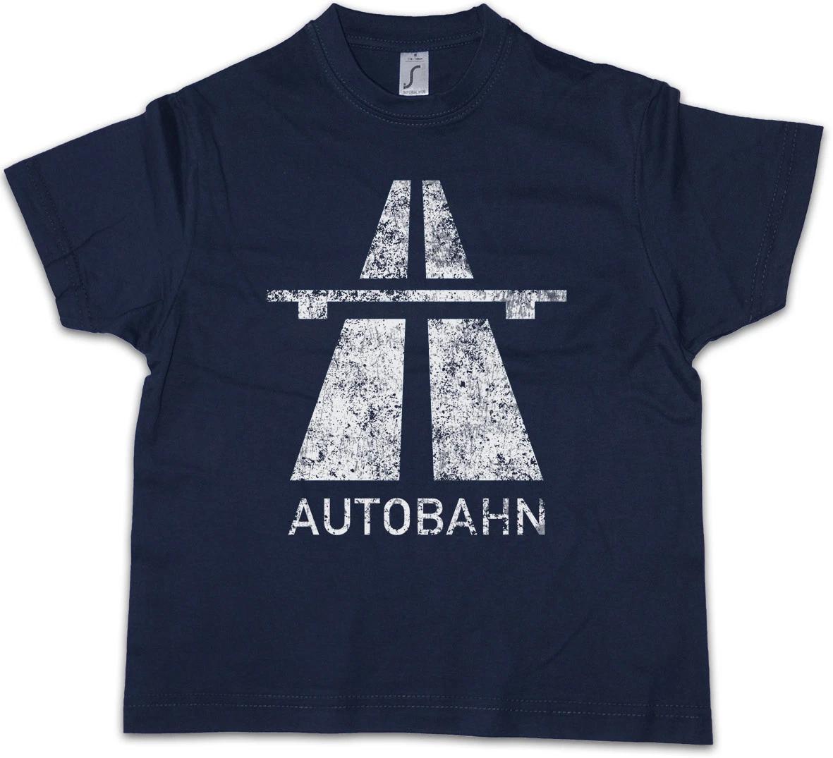 AUTOBAHN Kids Boys kids boys T-Shirt Electro Pop Synthie 80s Wave Techno Acid Highway 120