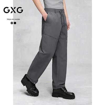 GXG Men's Metal Buckle Cargo Casual Pants