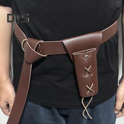 Mittelalterlicher Gürtel für Herren, Renaissance-Gürtel, Piratengürtel, Bühnenauftritt, Cosplay, Wikingergürtel, Rapierscheidengürtel für Rollenspiele, Halloween, Comic-Con
