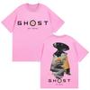 Ghost of Yotei Japan Grafik T-Shirts Herren Harajuku Kleidung Kurzarm-T-Shirts Lässiges Frühling Sommer Kurzarm-Oberteil