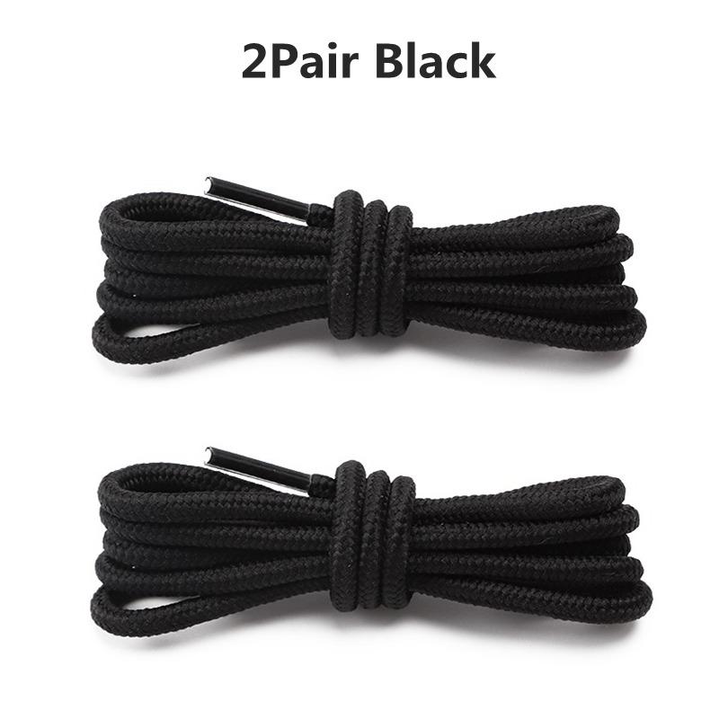 Classic Round Shoelaces Durable Polyester Sneakers Shoe laces Solid Boots Rope Laces for Shoes 70/90/120/150cm Shoes accesories
