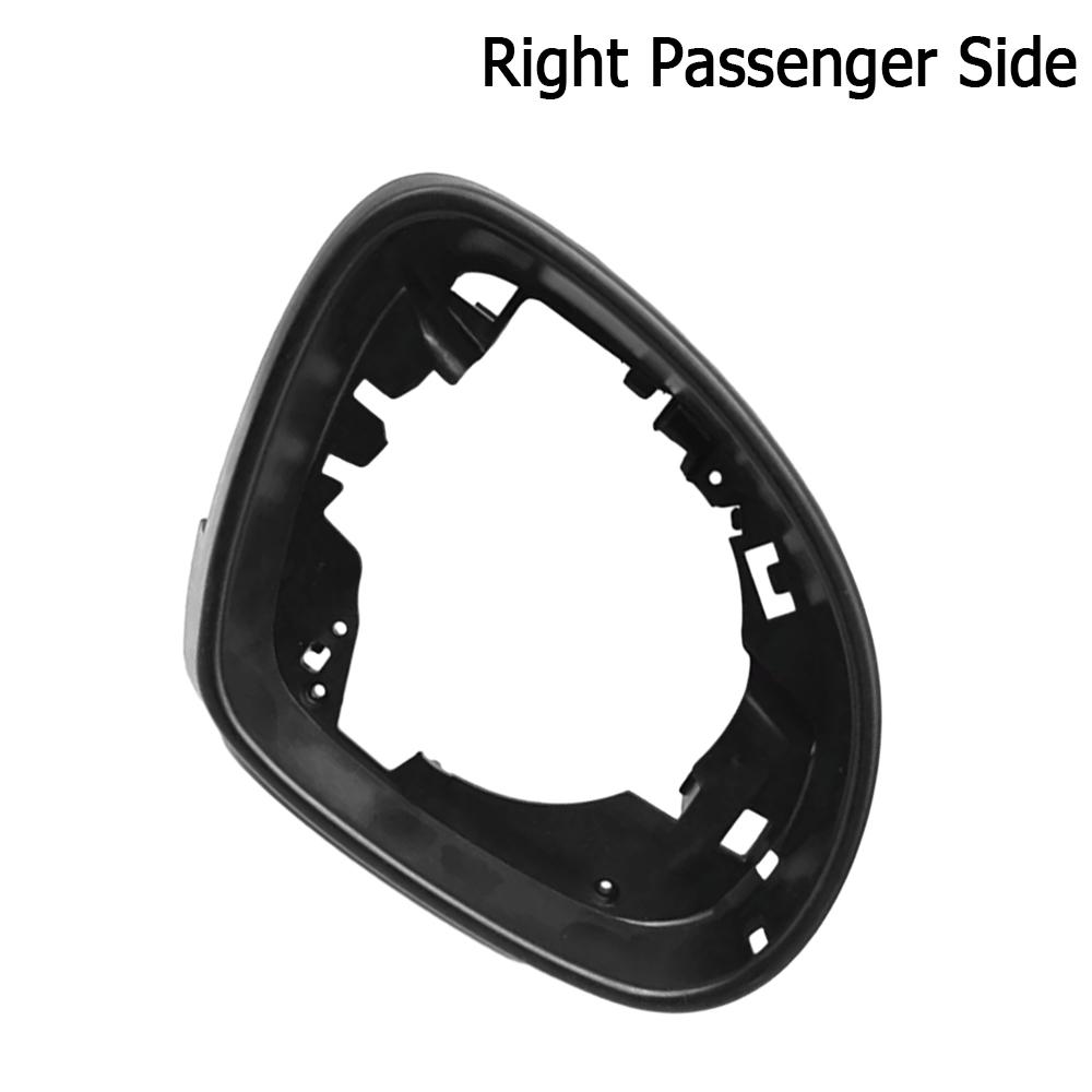 1Pcs Car Left/Right Side Wing Mirror Frame Holder Rear View Mirror Housing Frame Trim For VW Tiguan Sharan Skoda Yeti Parts