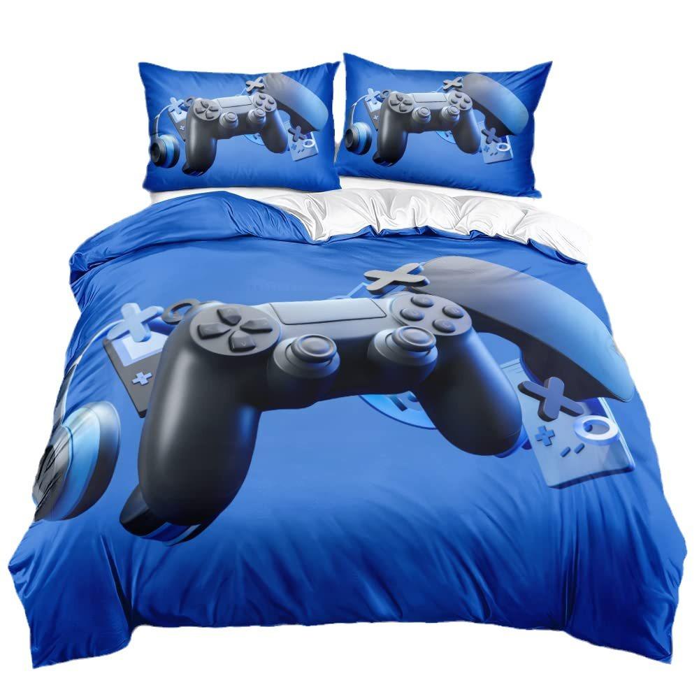 Gamepad Duvet Set Gamepad Three-Piece Set Bedroom Bedding Decoration
