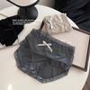 Ladies Summer Thin Sexy Lace Comfortable Moisture  Absorbing Antibacterial Triangle Briefs