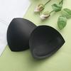 Bra Pad Insert Sewn Push Up Bra Cup Inserts Removable Triangle Breast Enhancer for Swinsuit Sports Bra Bikini