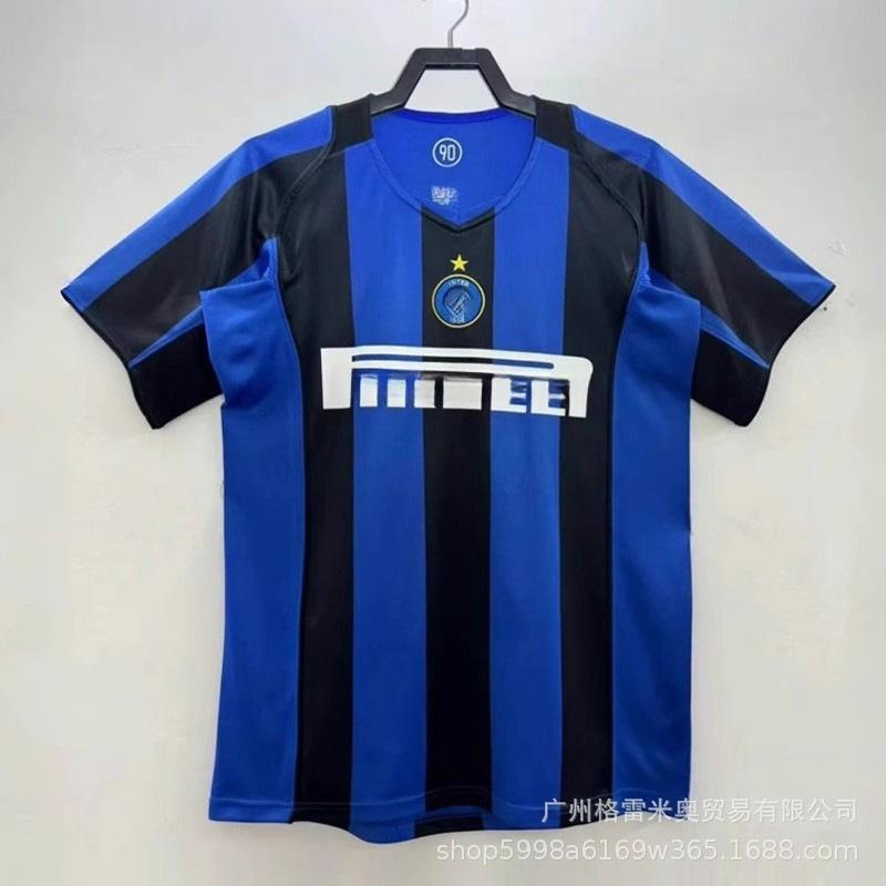 09-10 Inter Retro Jersey Ronaldo Inter Milan 2001/02 Jersey Football Jersey