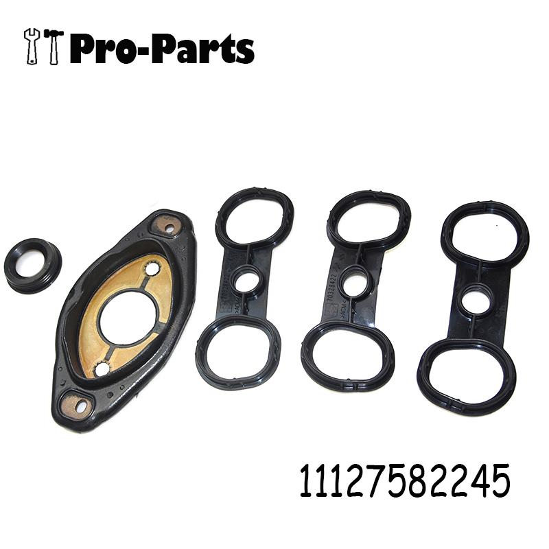 11127582245 New Valve Cover Gasket Kit for BMW N52 E60 E82 E88 E90 E91 E92 E93 X3 X5 Z4 3.0L 11127552280 11127559699