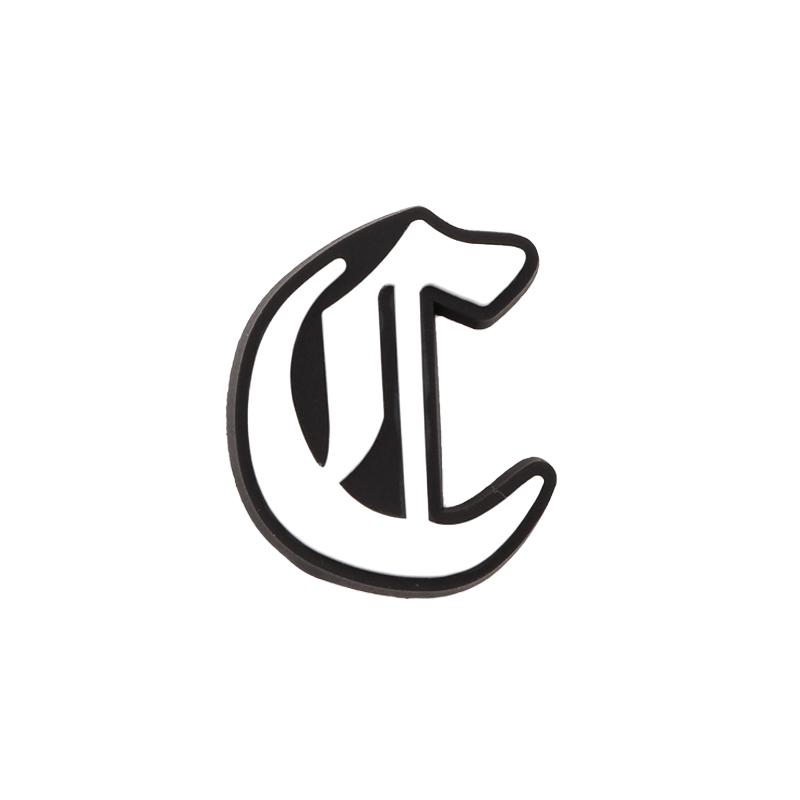 Maxun Old Alphabet Shoe Charms Letter Decoration for Clog Sandals Cute Grapheme Bracelet Party Accessories Favor 1 PCS