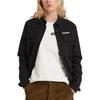 Timberland Solidna Koszulka Polo z Naszywką z Logo, Długi Rękaw, Męskie, Czarna A6JNS-001