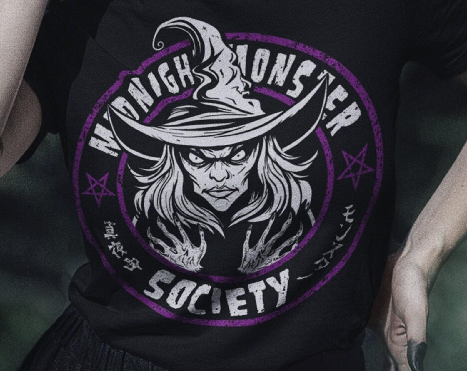 Midnight Monster Society, Witch Fiend T-Shirt 3XL