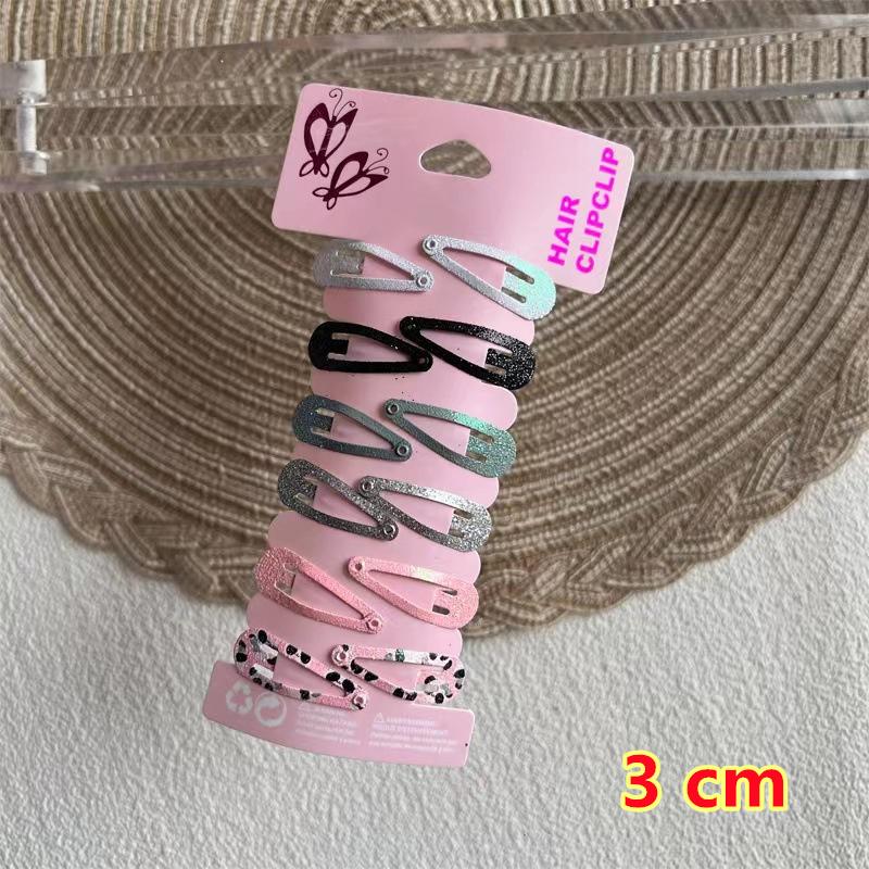 Kawaii Printed BB Clips Hairpins Set Women Children Girls Kid Hair Pins Barrettes Accessories Hairgrips Headdress Ornaments