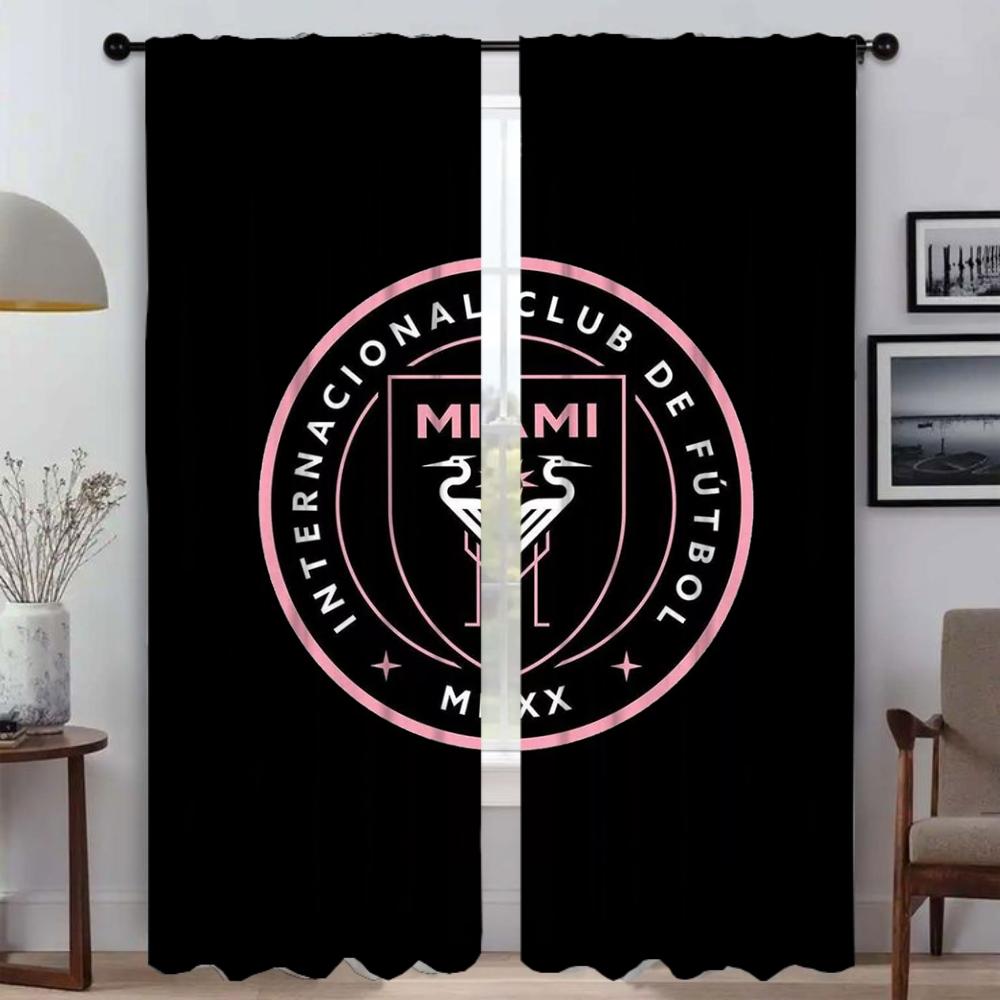 

MiamiS Partition Tulle for Bedroom Window Curtain for Room 2 Panel Halloween Decoration Blackout Curtains Shades Living Kitchen W50xH70cmx2pcs-CL