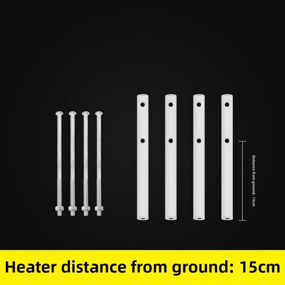 As Shown Heating Support Adjustable Radiator Support Adjustable Bracket Adjustable Heights Customizable Installation