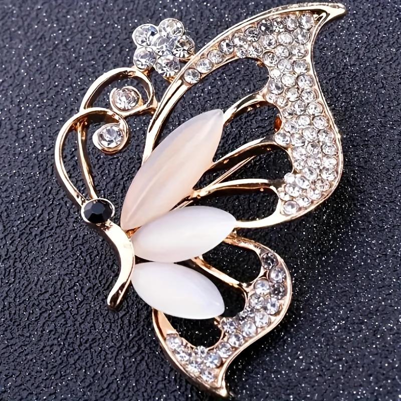 Elegant Butterfly Brooch, Fashionable Clothing Accessory, Ideal Commemoration Gift, Butterfly Brooch
