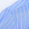 2025 Spring Women's Casual Lace Patchwork Striped Shirt