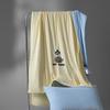 New Cool Feeling Summer Blanket Breathable Cooling Air Conditioner Quilt Silky Touch Bare-Sleeping Comforter Single Double Duvet