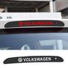2026 Chaud Pour VW VOLKSWAGEN 1PC Autocollants de Voiture en Fibre de Carbone pour Feu Stop surélevé Feux de Freinage Élevés Pour 2014-2017 Volkswagen Go