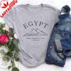 Great Pyramid of Giza Tshirt Egypt Unisex Tee Women Clothing Oversized T Shirt Gothic Graphic T Shirts Women Clothes Harajuku