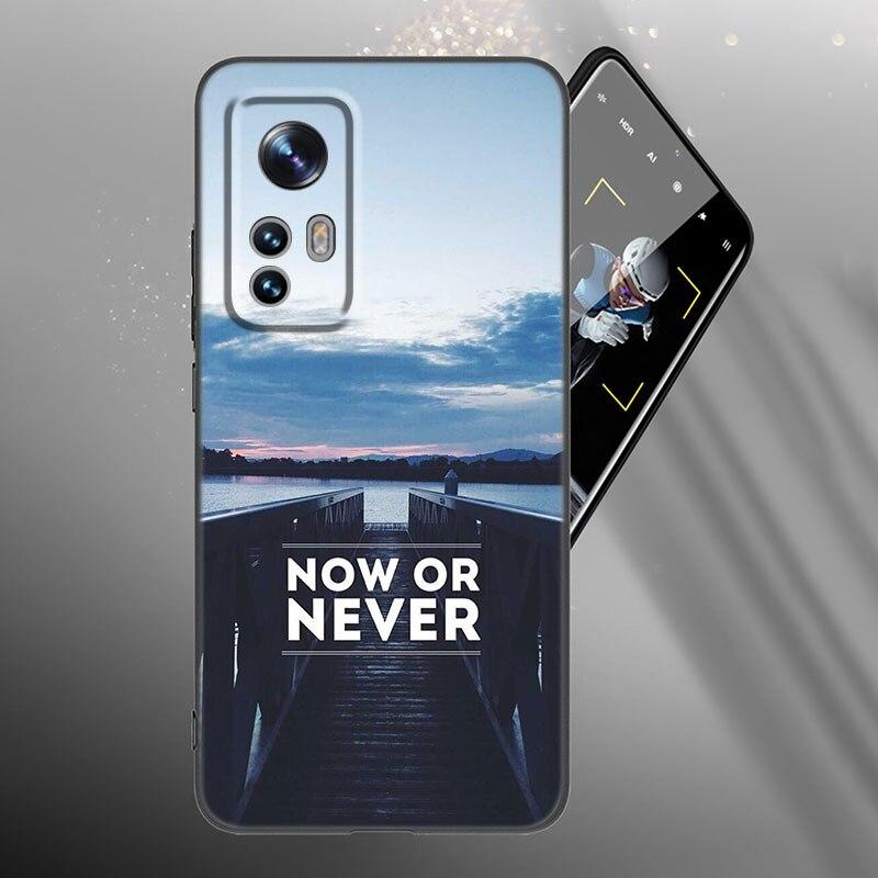 Sentence Quotes Phone Case For Xiaomi Mi 10T 11i 11T Note 10 11 Lite NE F1 POCO F3 M3 X3 GT NFC M4 X4 Pro 5G Soft Black Cover